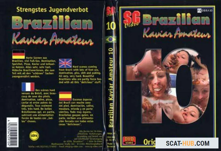 Scat Girls - Brazilian Kaviar Amateur 10 [DVDRip / avi / 671 MB]