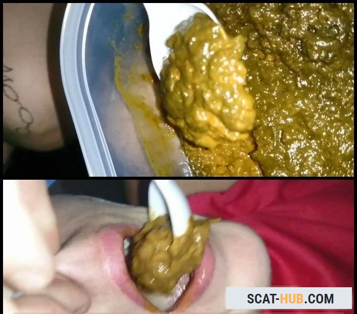 Scat Amateur - SCAT FEEDING SCENES! REAL SHIT-EATER BEAUTY TEEN SLAVE GIRL [FullHD 1080p / mp4 / 1.51 GB]