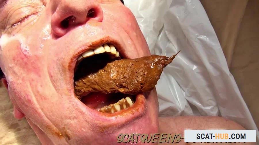 Scatqueens-Berlin - Slave Cunt Tortured and Shit into Mouth P2 [HD 720p / mp4 / 405 MB]