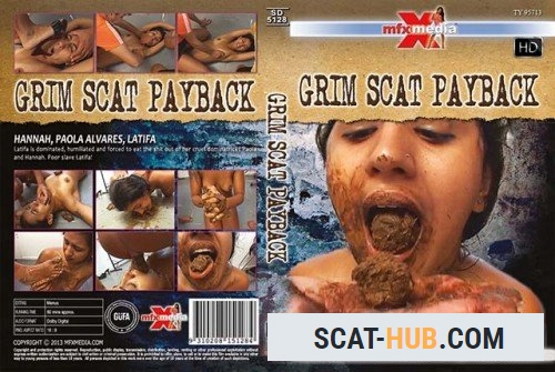 Hannah, Paola Alvares, Latifa - SD-5128 Grim Scat Payback [HDRip / mp4 / 1.34 GB]