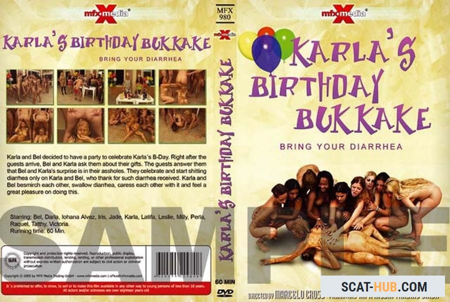 Nicolettaxxx - KARLAS BIRTHDAY BUKKAKE BRING YOUR DIARRHEA [SD / mp4 / 472 MB]