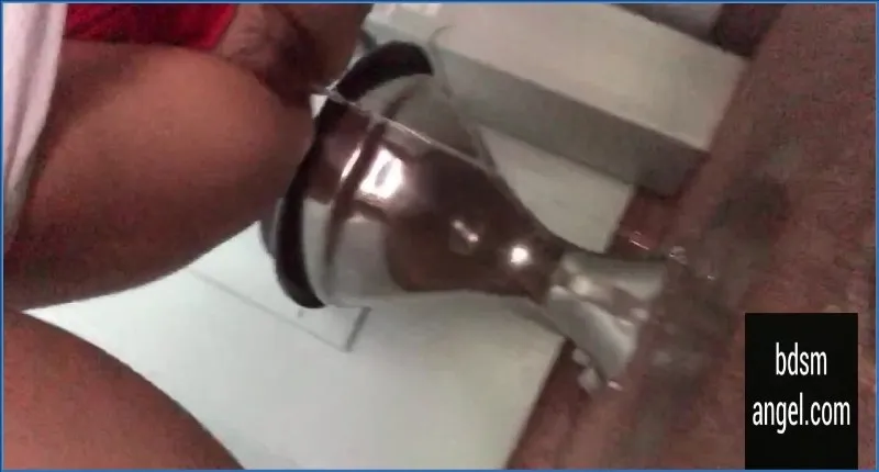 Toilet Slave - Goddess Angel in BDSMangel Public Pee on Concrete Floor HD 720p - scat porn video at Scat-Hub.com