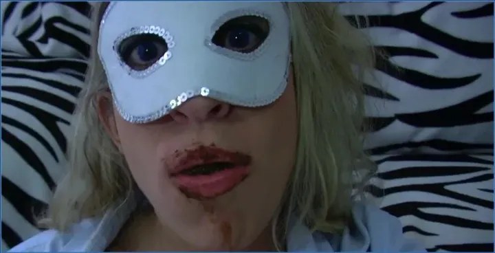 Breakfast of Shit and Vomit Part 2 - Mina - scat porn video at Scat-Hub.com