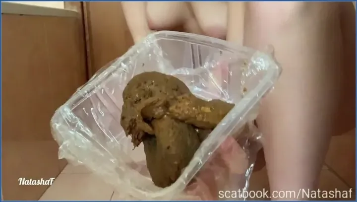 Your Lunch is Ready with NatashaF, Kaviar - scat porn video at Scat-Hub.com