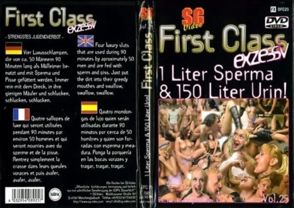 First Class #25 - 1 Liter Sperma & 150 Liter Urin [DVDRip / avi / 902.4 MB]