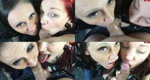 Mein erster Dreier Blowjob!! mit JezziCat [HD 720p / AVC / 100.81 MB]