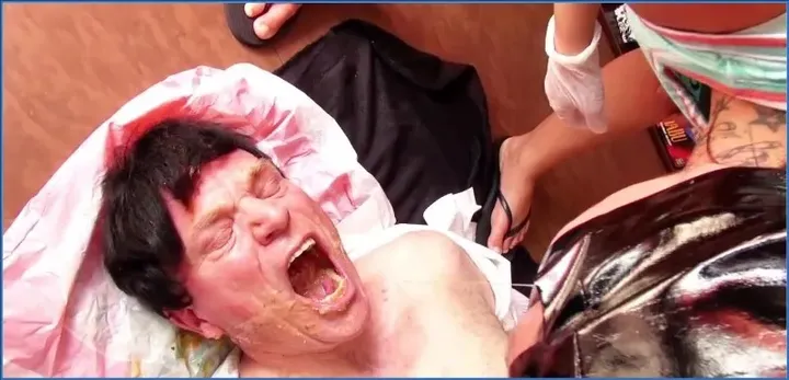 Vomit with Lady Amy: New Scatqueens Lady Hanna P3 HD 720p - scat porn video at Scat-Hub.com
