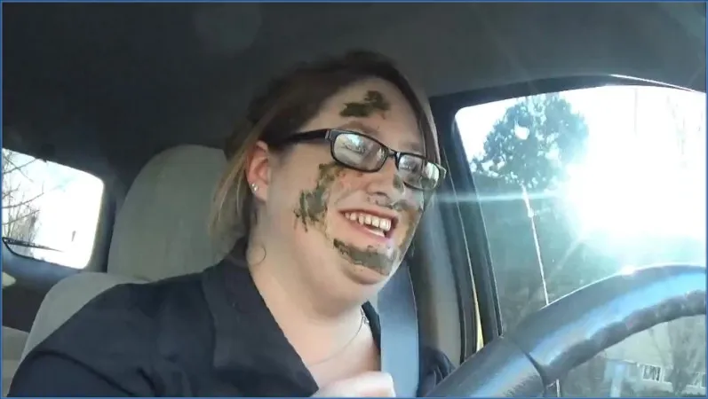 Fecal Frenzy - Samantha Starfish in Extreme Public Desperation and Shit Smeared Face! - scat porn video at Scat-Hub.com