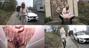 Lara-CumKitten - HOT or NOT PISS in Stiefeln und Catsuit 14 06 19 [FullHD 1080p / AVC / 43.84 MB]