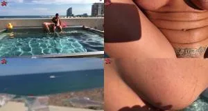TexasPatti - Über den Dächern Barcelonas  Geile Kulisse - geiler Fick 31 08 18 [FullHD 1080p / AVC / 289.64 MB]