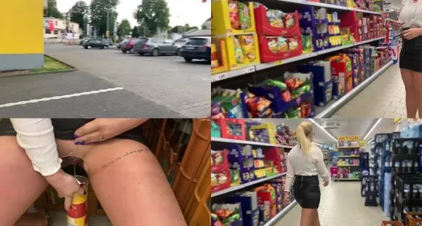 Devil Sophie - Mega extreme bold in the chips can sed in the supermarket [FullHD 1080p / AVC / 97.33 MB]
