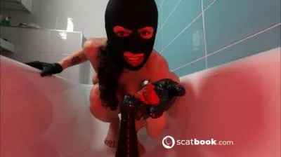 Online Hello my scatbook! Huge dildo riding using my shit and pee as a lube [FullHD 1080p / mp4 / 129 MB] scat-hub.com