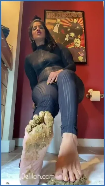 Bossy Delilah's Anal Domination Day - USA SD - scat porn video at Scat-Hub.com