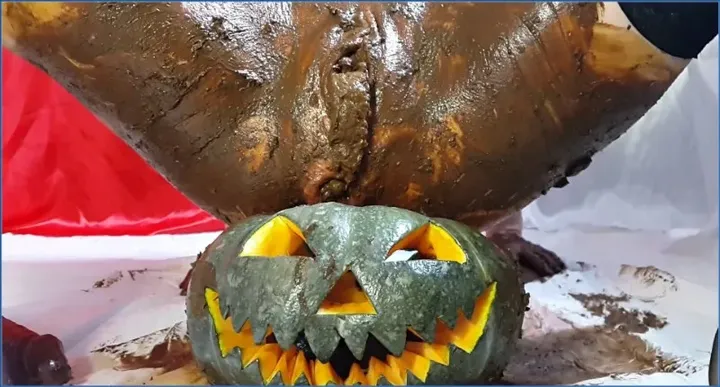 Anna Coprofield - Trick Or Treat Part 2, Scat Fetish - scat porn video at Scat-Hub.com
