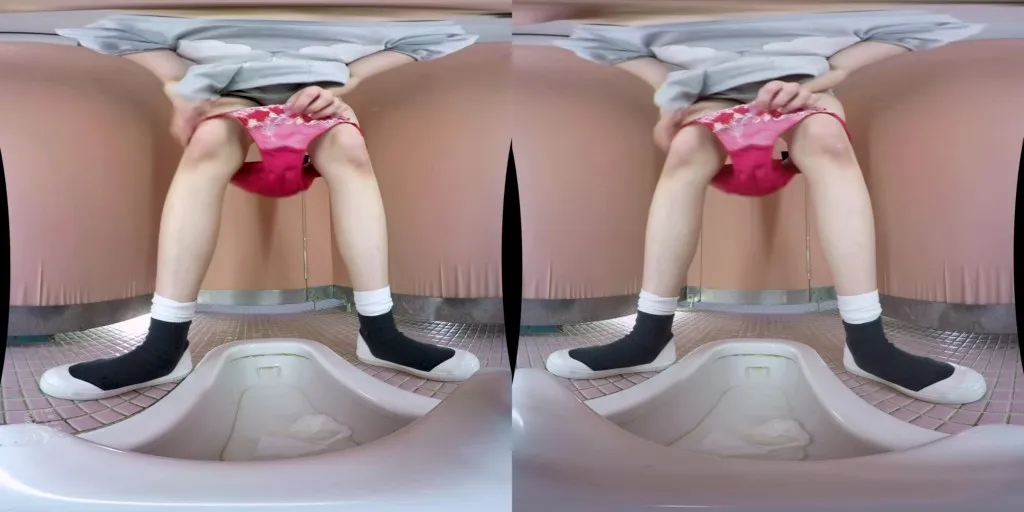 TMAVR-083 Hidden Gold VR Part 1 - Voyeur Toilets - FullHD 1080p - scat porn video at Scat-Hub.com